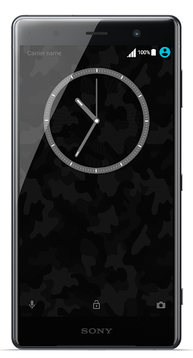 Black Camo Theme for Xperia™ Screen 2