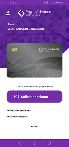 Pay In Advance Screen 2