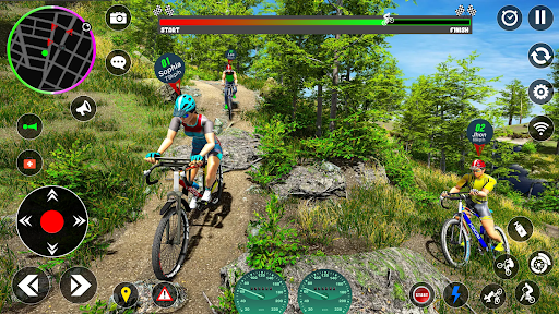 Android application Bmx Cycle Games Freestyle Bike screenshort