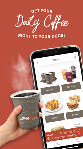Android application Coffee Time screenshort
