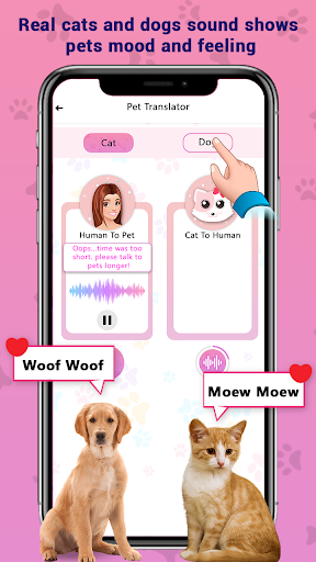 Pet Translator : Dog Cat Sound Screen 3