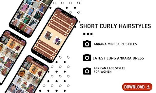 ankara short gown styles