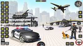 screenshot of Police Truck Transport Game