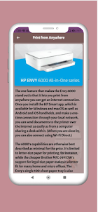 HP Envy 6000 Series Guide