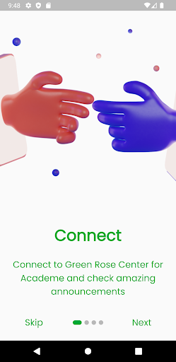 Android application Green Rose Center for Academe screenshort