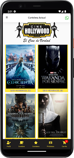 Android application Cine Hollywood screenshort