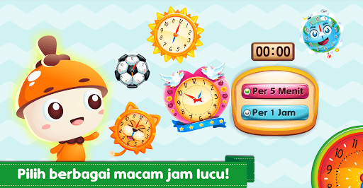 Screenshot of Marbel Belajar Jam & Waktu