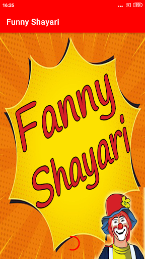 Android application Funny Shayari in Hindi screenshort