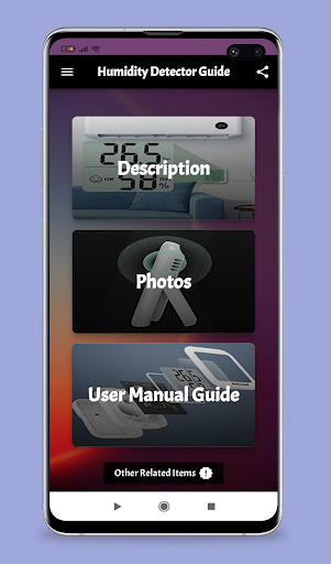 humidity detector guide