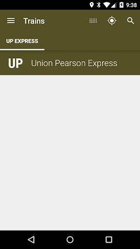 UP Express Train - MonTransit Screen 3