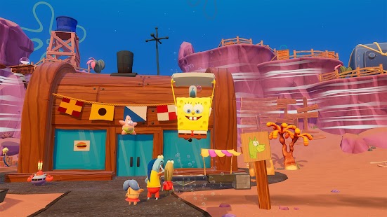 SpongeBob - Captură de ecran The Cosmic Shake