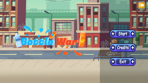 Android application Bottle War screenshort