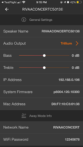 RIVA VOICE Screen 3