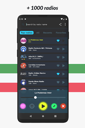 Radio Mexico FM online Screenshot 4 - AppWisp.com