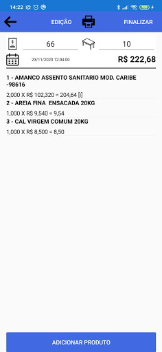 Comanda Easy Screen 3