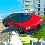 Cover Image of Download Flying Car Real Airport Taxi  APK