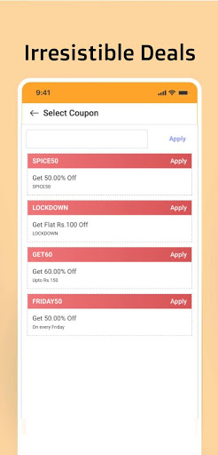 QRkey Food | Grocery Order | D Screen 3