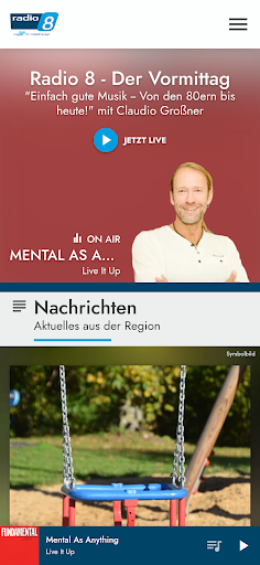 Android application Radio 8 screenshort