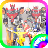 Super Robot Ranger Puzzle Game icon