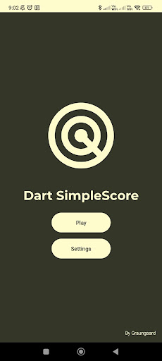 Android application Dart SimpleScore screenshort
