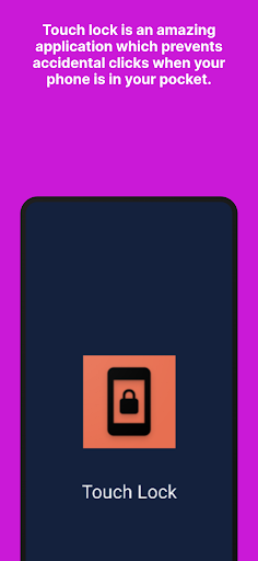 Android application Touch Lock screenshort