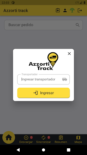AzzortiTrack Screen 2