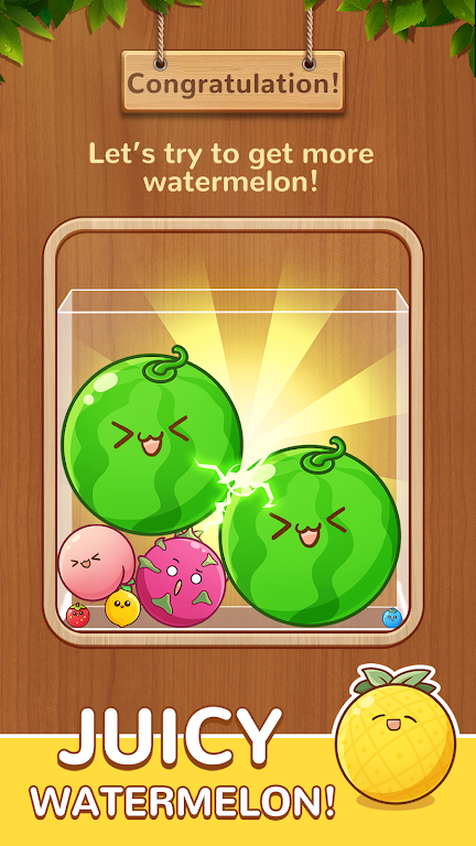 Wooden Fruit Merge Mania MOD APK v1 0 6 (Unlimited Money) APKLoLi