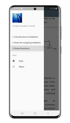 Chemistry Oxidation Numbers