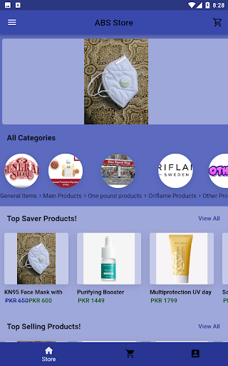 Android application StoreABS screenshort