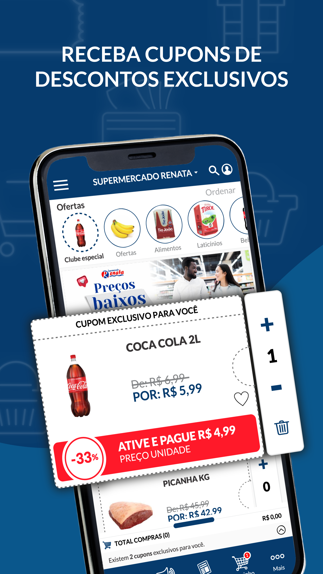 Android application Supermercado Renata screenshort