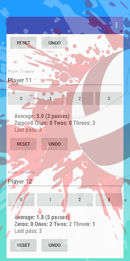 Statistics Vboll Screen 2