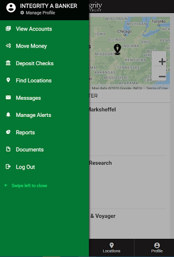 Integrity Bank & Trust Screen 3