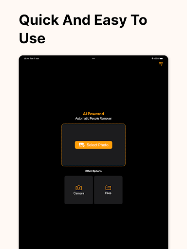 Remove People from photo