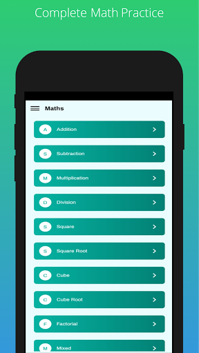 Android application Learn Math - Practice Puzzle screenshort