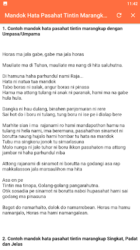 Mandok Hata Lengkap - Batak Screen 3