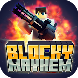 Blocky Mayhem: New Shooting Arcade Game icon