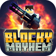 Blocky Mayhem: New Shooting Arcade Game
