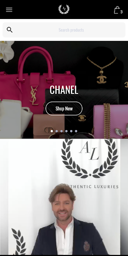 Android application Authentic Luxuries screenshort
