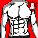 Cover Image of Download 6 pack abs in 8 minutes  APK