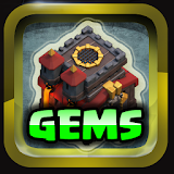 GEMS RESOURCE FOR CLASH OF CLANS PRANK icon