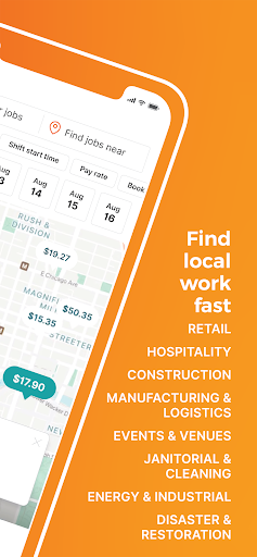 JobStack for Work | Job Search Screen 2
