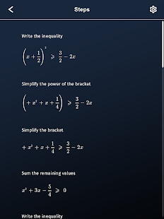 Solve inequalities 4.1.0 APK screenshots 16