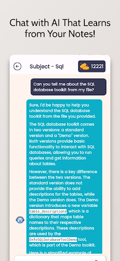 Academi.AI: AI Study Assistant Screen 2