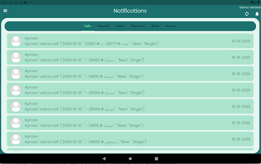LiveRep (Pharma CRM) Screen 3