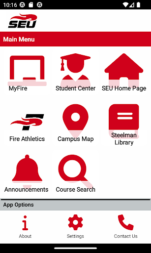 Android application SEU MyPortal screenshort