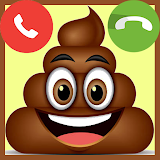 Fake Call Poop : Prank Call icon