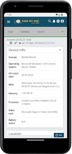 Android application Ease My AMC (India) screenshort