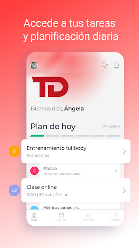 TrainingDay TD Android App Screenshot 1