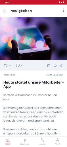 Rayher Mitarbeiter-App Screen 3