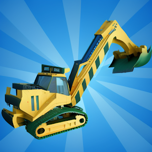 3D Heavy Excavator